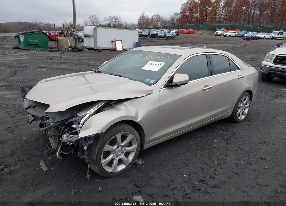 2013 CADILLAC ATS STANDARD VIN: 1G6AG5RX9D0140683