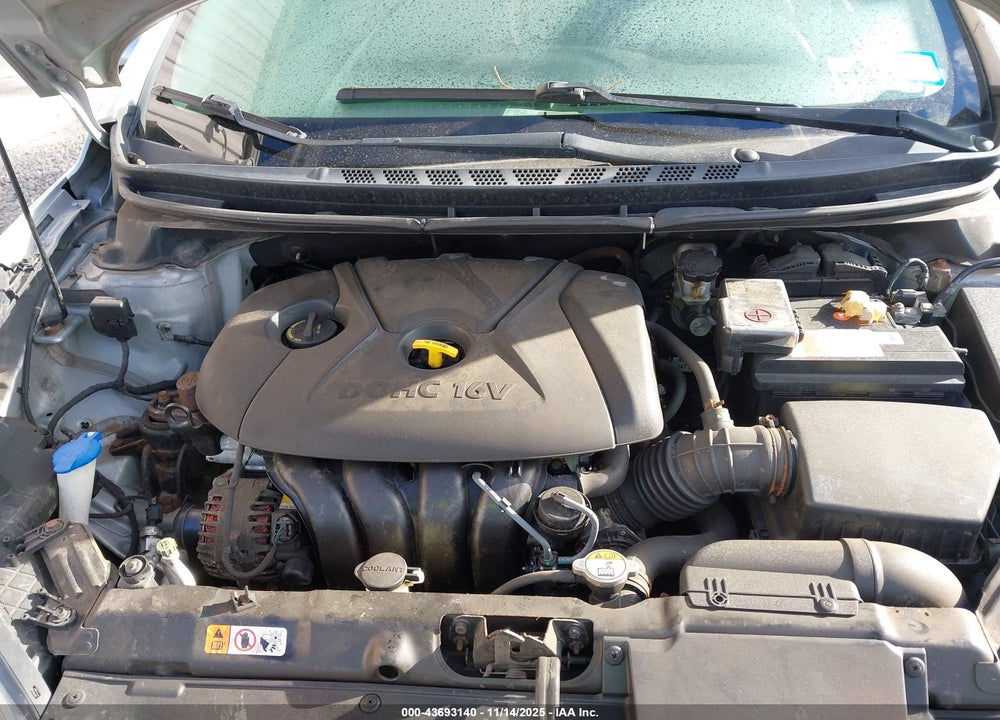 2013 HYUNDAI ELANTRA LIMITED VIN: 5NPDH4AE0DH208237