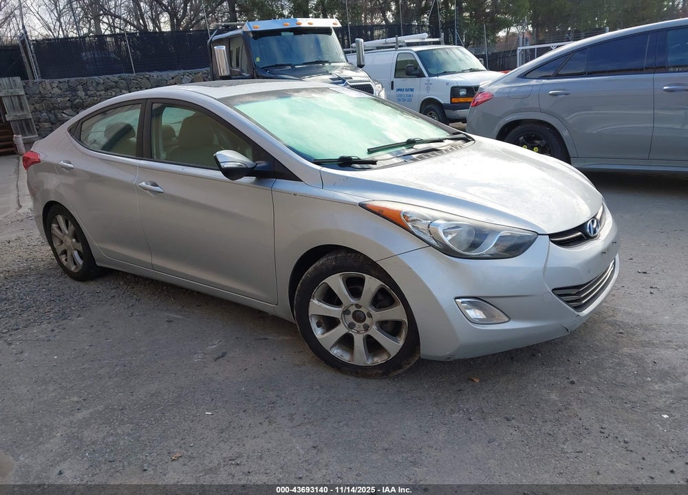 2013 HYUNDAI ELANTRA LIMITED VIN: 5NPDH4AE0DH208237