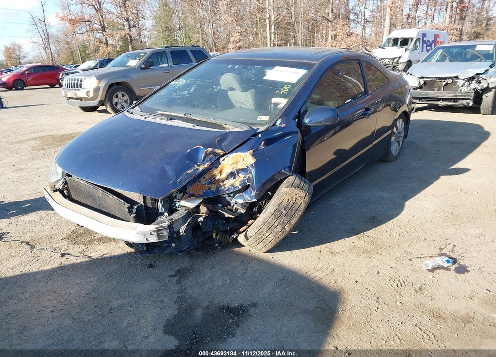 2009 HONDA CIVIC EX VIN: 2HGFG12809H503763