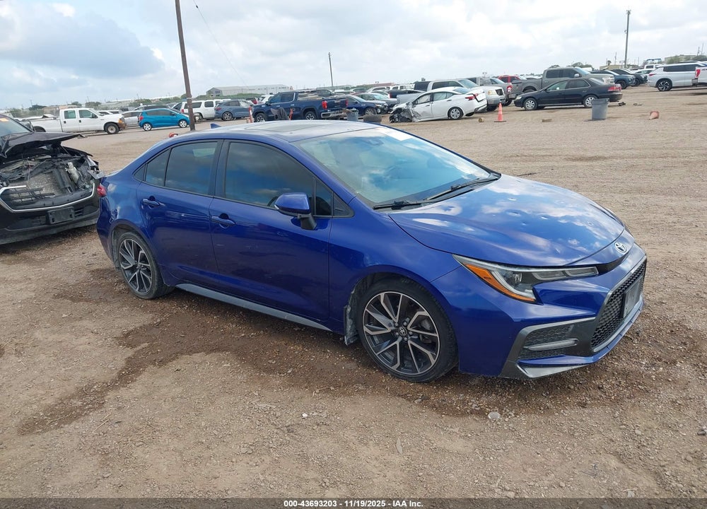 2020 TOYOTA COROLLA XSE VIN: JTDT4RCE6LJ003013