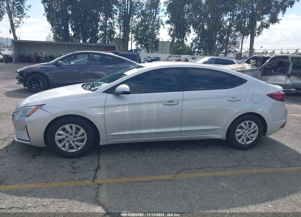 2019 HYUNDAI ELANTRA VIN: KMHD74LF5KU861119