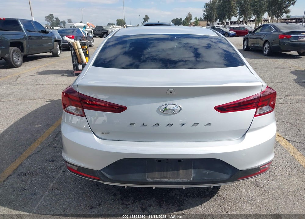 2019 HYUNDAI ELANTRA VIN: KMHD74LF5KU861119