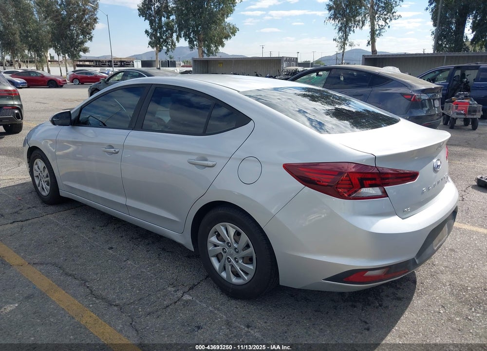 2019 HYUNDAI ELANTRA VIN: KMHD74LF5KU861119