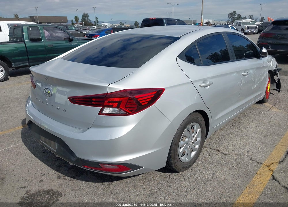 2019 HYUNDAI ELANTRA VIN: KMHD74LF5KU861119