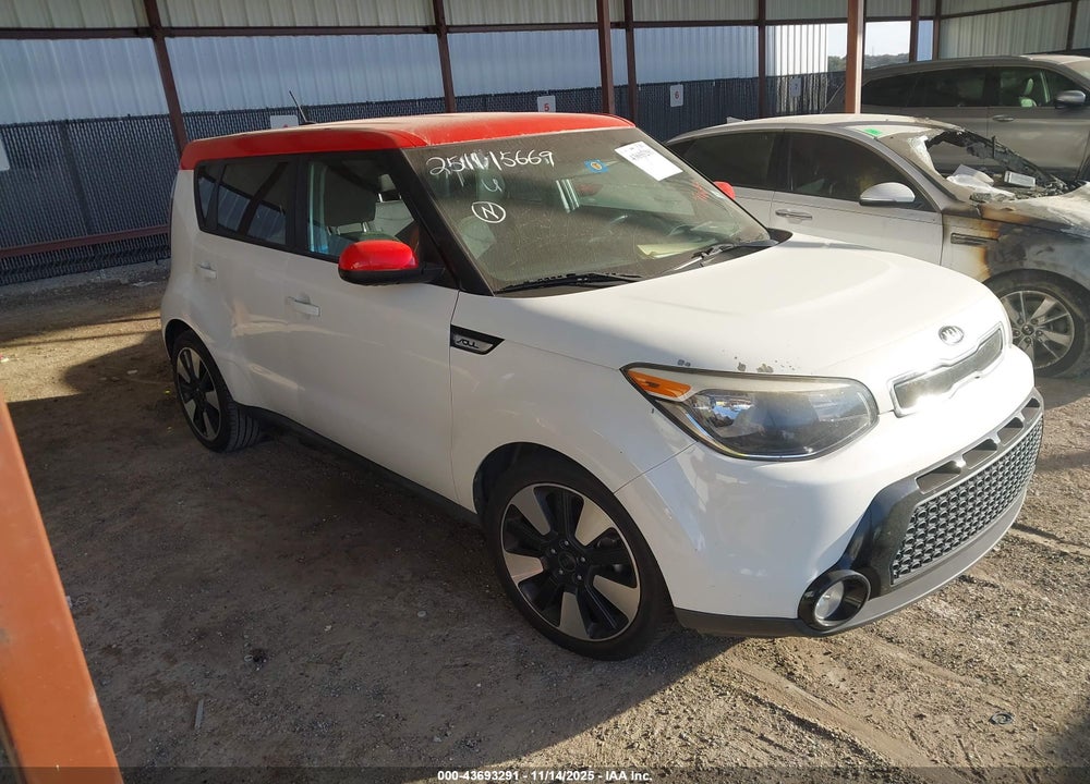 2016 KIA SOUL + VIN: KNDJP3A57G7257041