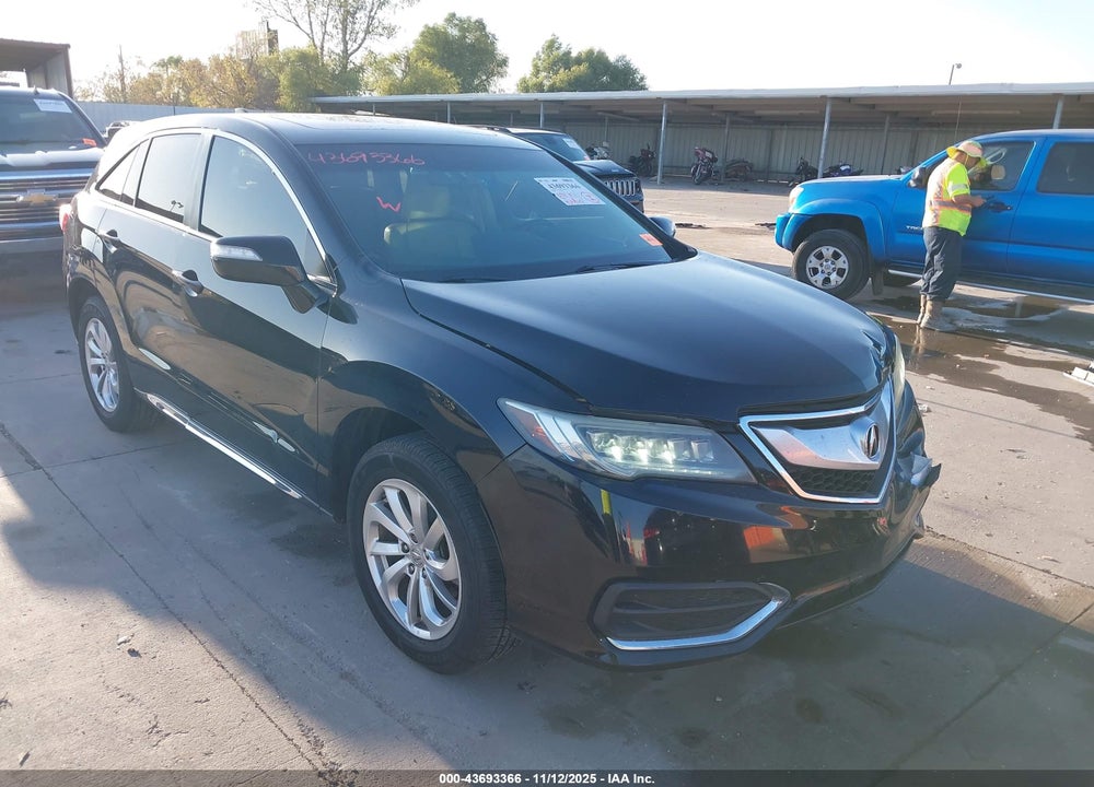 2016 ACURA RDX TECHNOLOGY   WATCH PLUS PACKAGES/TECHNOLOGY PACKAGE VIN: 5J8TB3H51GL011348