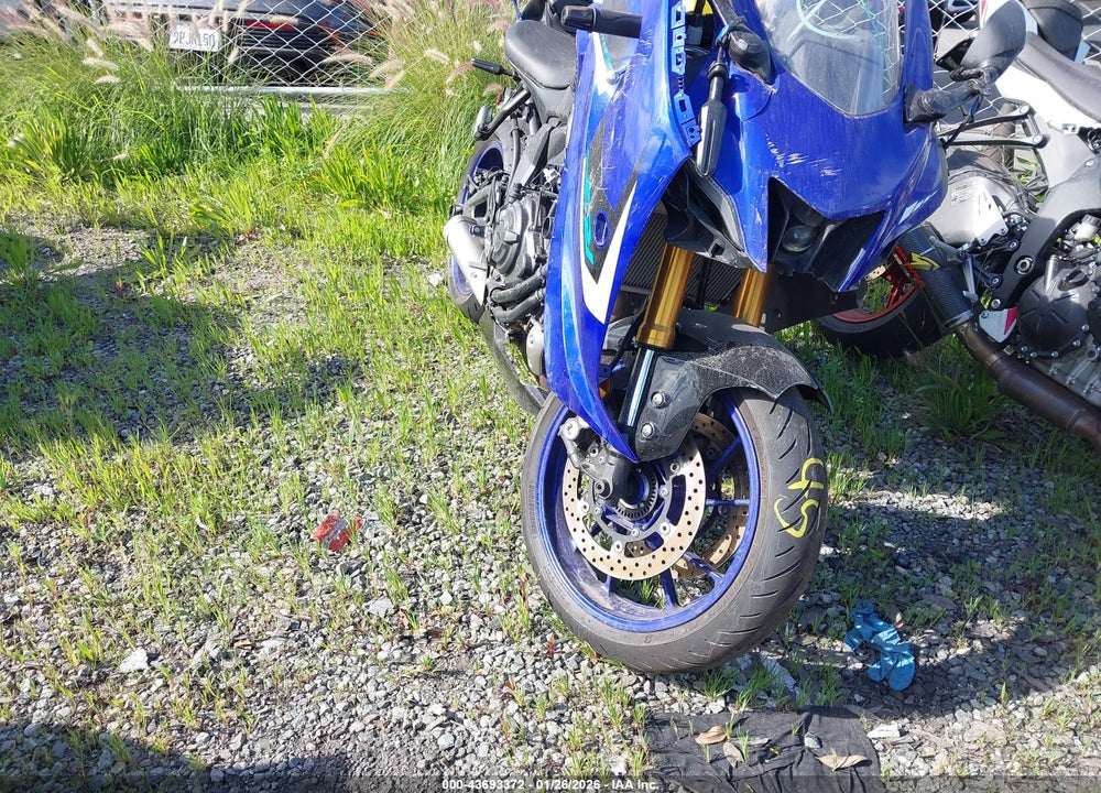 2025 YAMAHA YZFR7 VIN: JYARM38YXSA003309