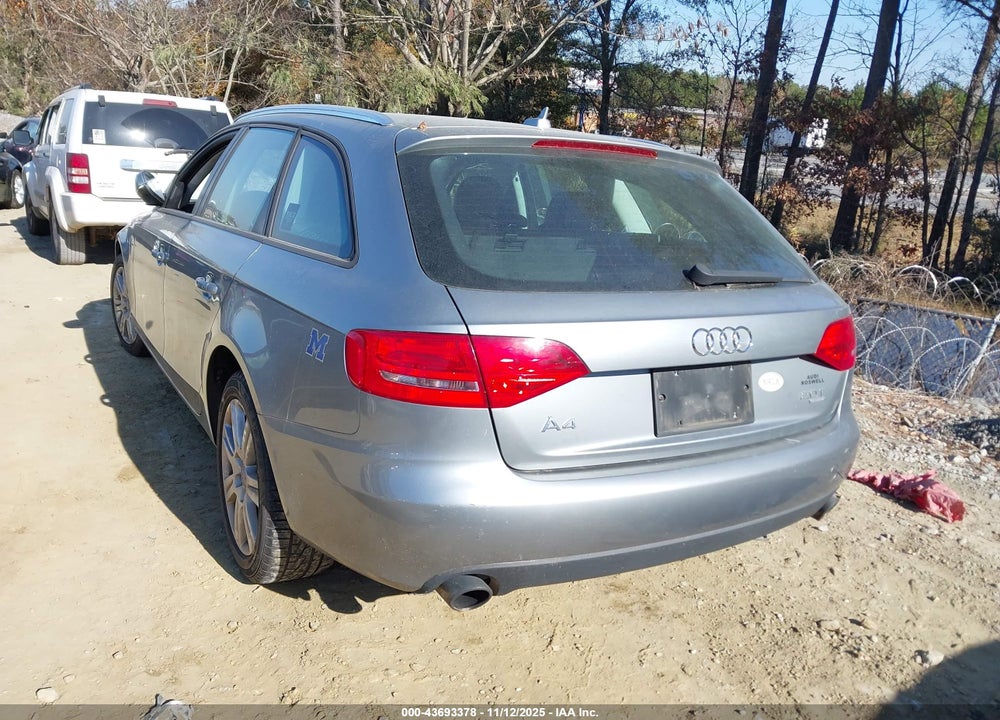 2011 AUDI A4 2.0T PREMIUM VIN: WAUSFAFL1BA009217