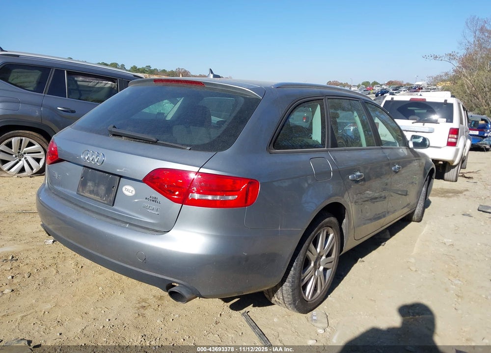 2011 AUDI A4 2.0T PREMIUM VIN: WAUSFAFL1BA009217