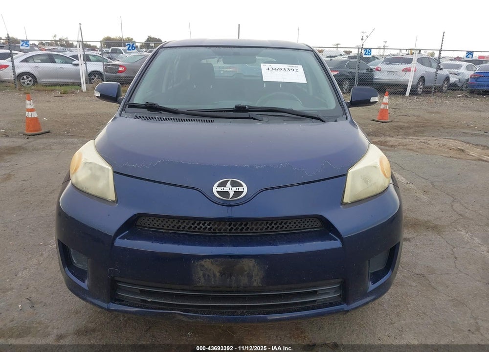 2008 SCION XD VIN: JTKKU104X8J017473