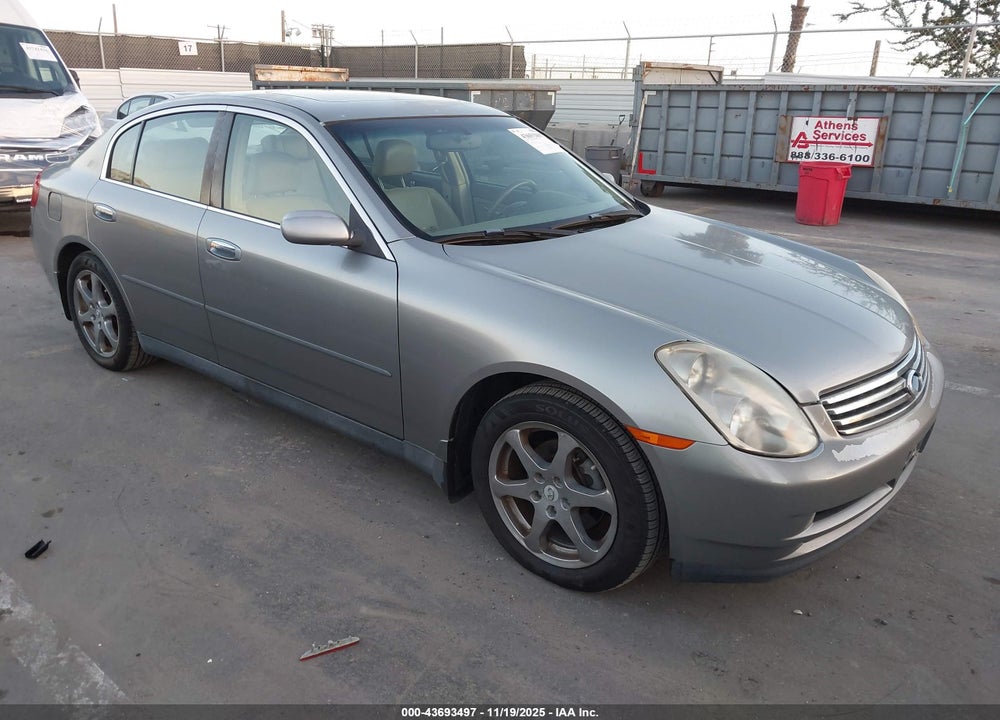 2004 INFINITI G35X VIN: JNKCV51F24M702199