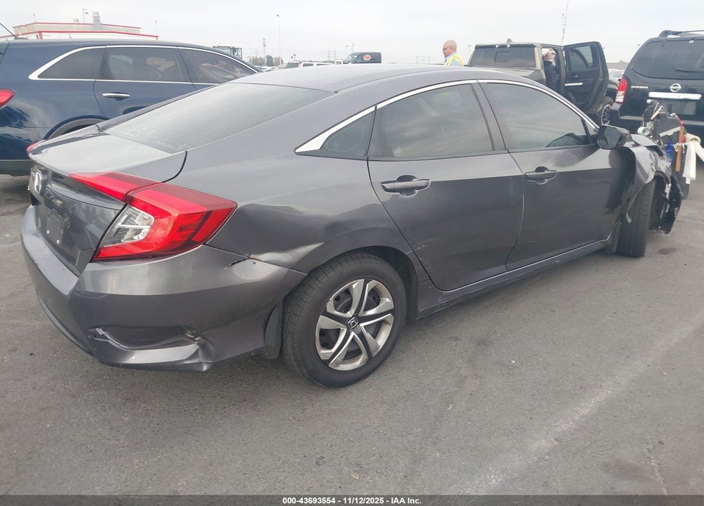 2017 HONDA CIVIC LX VIN: 2HGFC2F57HH518017