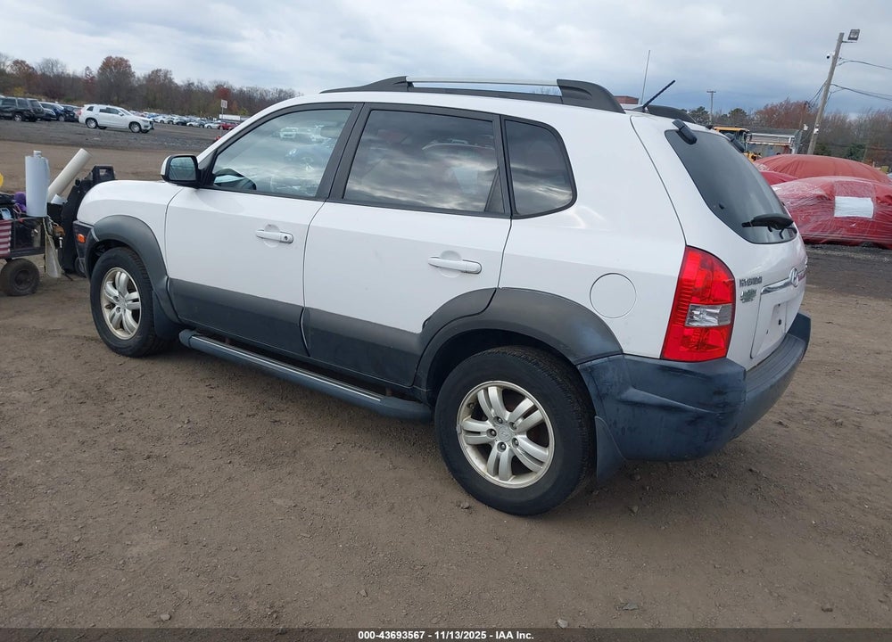 2007 HYUNDAI TUCSON LIMITED/SE VIN: KM8JN72DX7U666473