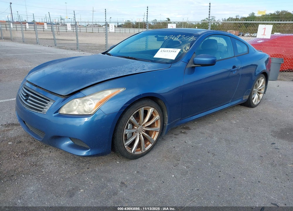2008 INFINITI G37 VIN: JNKCV64E78M126558