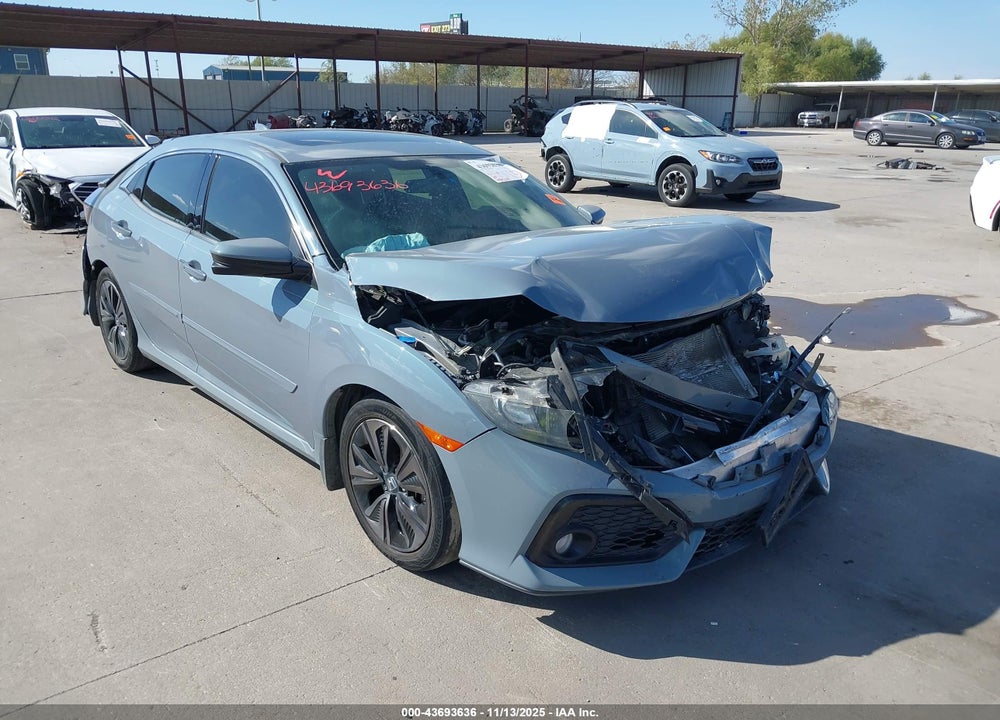 2018 HONDA CIVIC EX VIN: SHHFK7H55JU219504