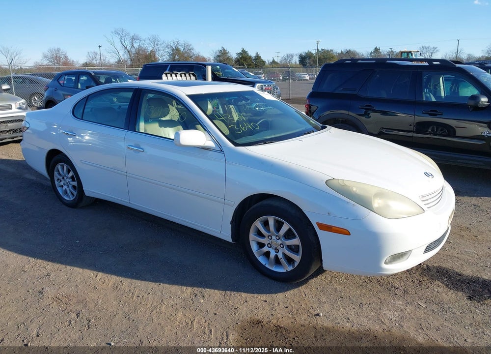 2003 LEXUS ES 300 VIN: JTHBF30G330118276