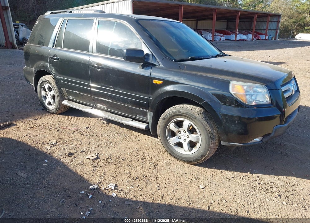 2007 HONDA PILOT EX-L VIN: 5FNYF28707B044753