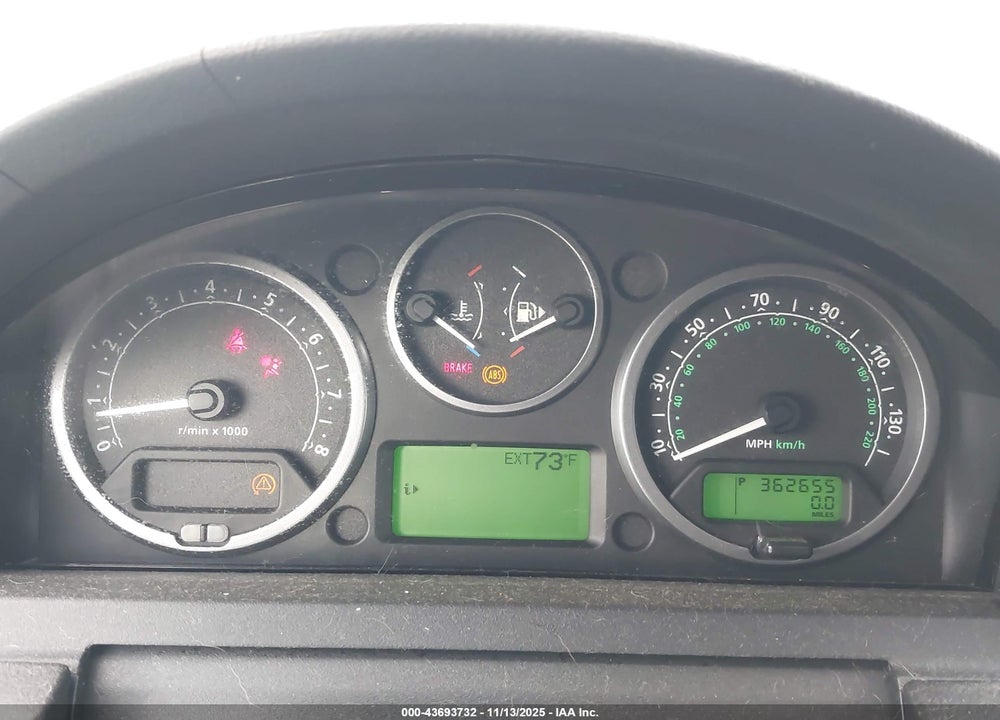 2006 LAND ROVER LR3 V6 VIN: SALAD24456A344419