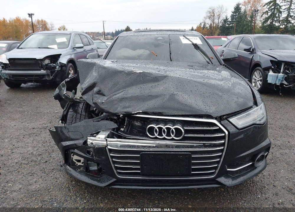 2016 AUDI A6 3.0T PREMIUM PLUS VIN: WAUHGAFC5GN013827