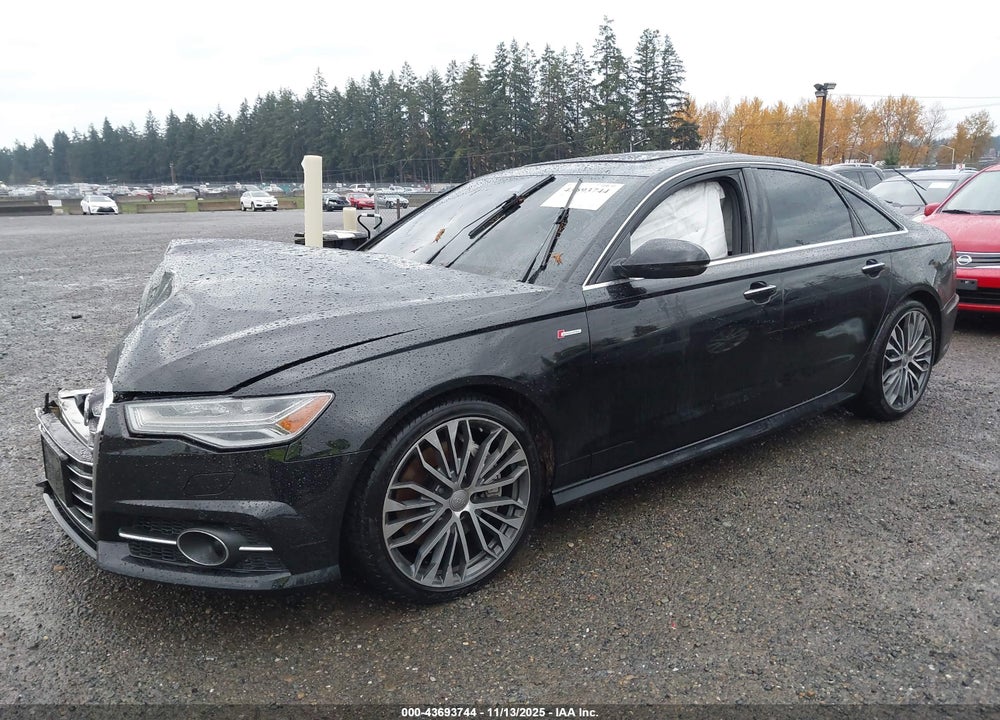 2016 AUDI A6 3.0T PREMIUM PLUS VIN: WAUHGAFC5GN013827