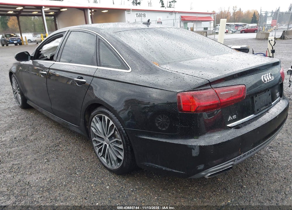 2016 AUDI A6 3.0T PREMIUM PLUS VIN: WAUHGAFC5GN013827