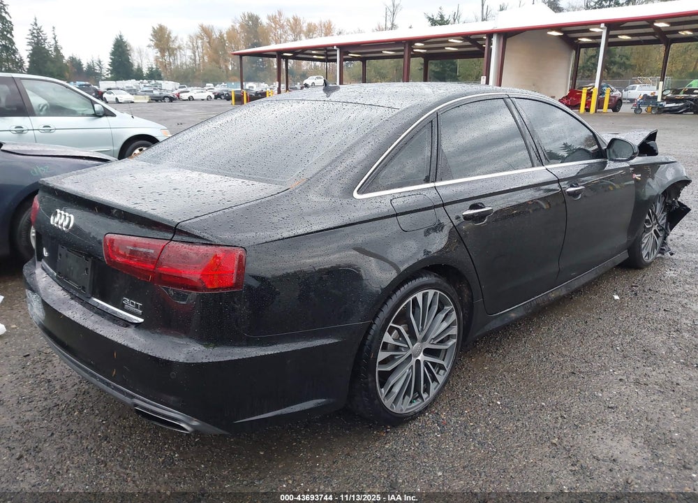 2016 AUDI A6 3.0T PREMIUM PLUS VIN: WAUHGAFC5GN013827