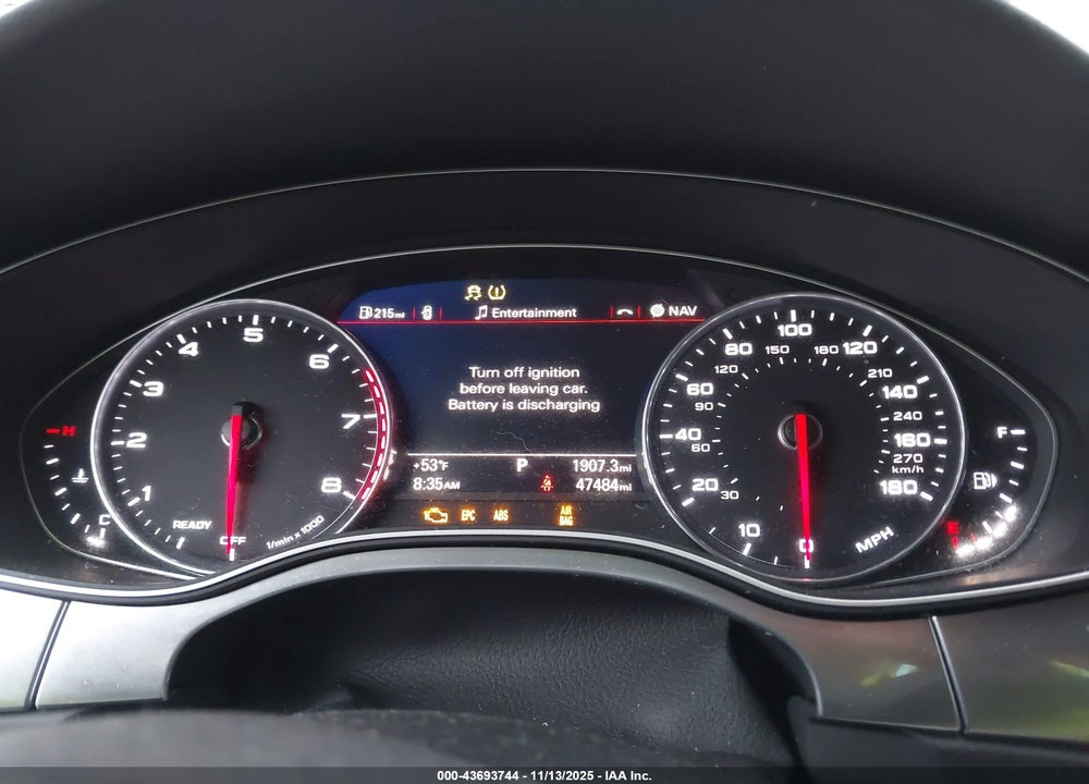 2016 AUDI A6 3.0T PREMIUM PLUS VIN: WAUHGAFC5GN013827