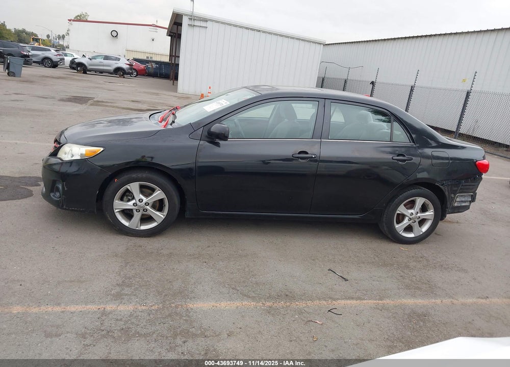 2013 TOYOTA COROLLA LE VIN: 5YFBU4EE4DP107363