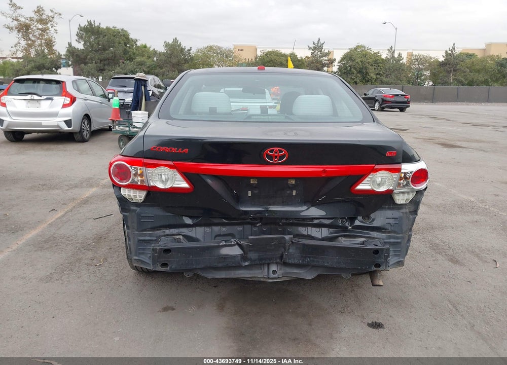 2013 TOYOTA COROLLA LE VIN: 5YFBU4EE4DP107363