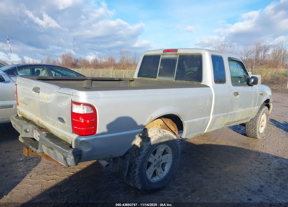 2004 FORD RANGER XLT VIN: 1FTZR15E84PB24375