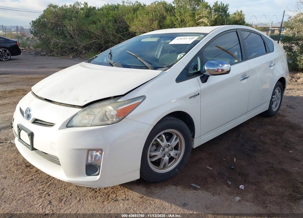 2011 TOYOTA PRIUS TWO VIN: JTDKN3DUXB5360908