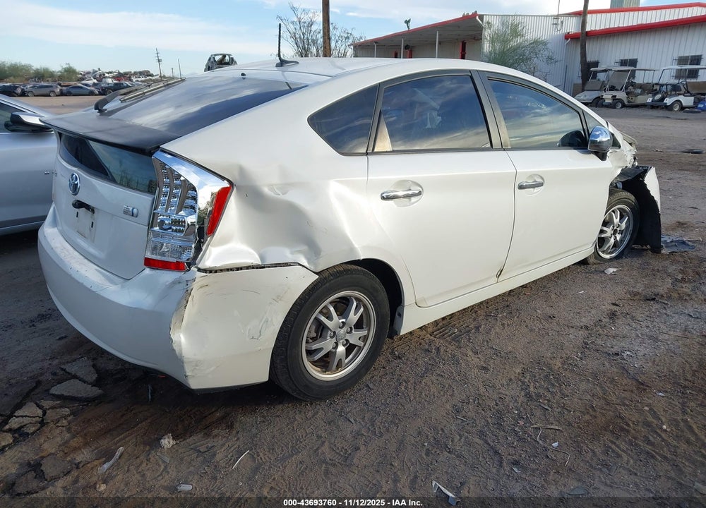 2011 TOYOTA PRIUS TWO VIN: JTDKN3DUXB5360908