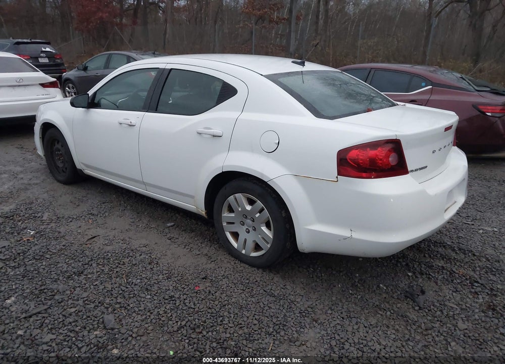 2011 DODGE AVENGER EXPRESS VIN: 1B3BD4FB2BN620854