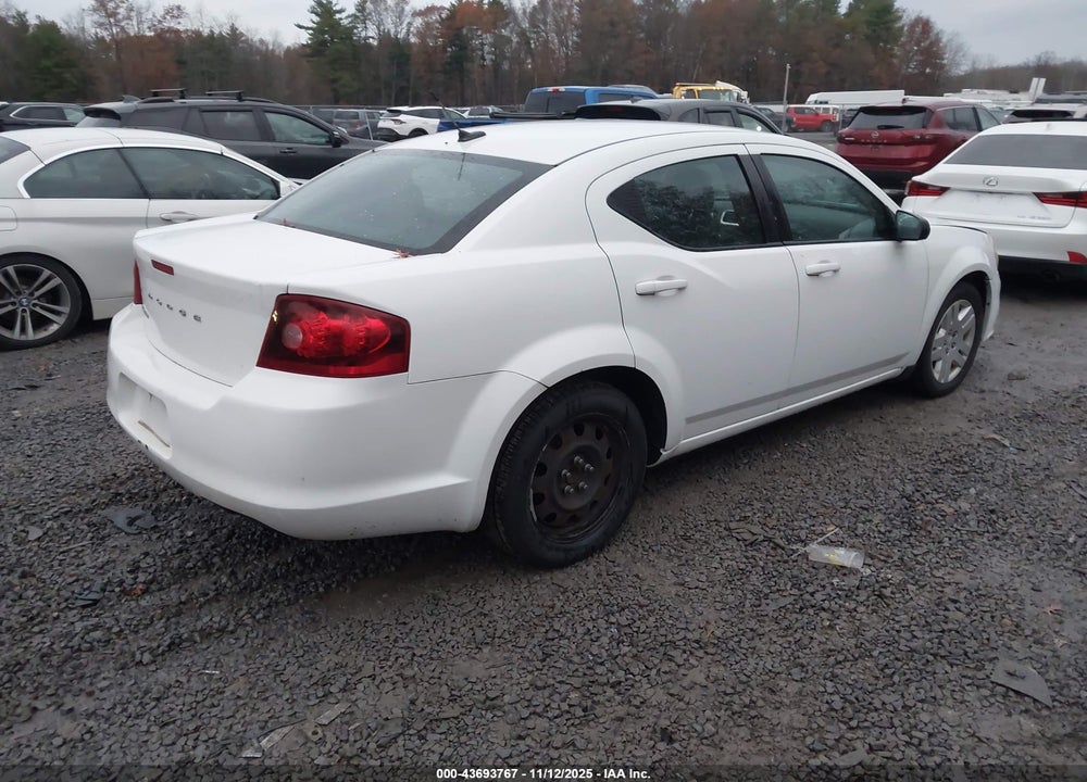 2011 DODGE AVENGER EXPRESS VIN: 1B3BD4FB2BN620854