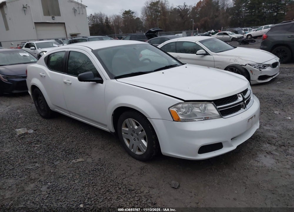 2011 DODGE AVENGER EXPRESS VIN: 1B3BD4FB2BN620854