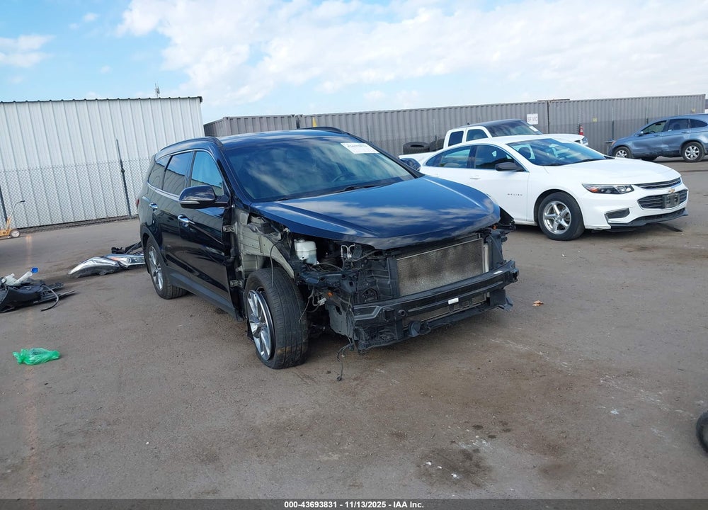 2017 HYUNDAI SANTA FE SE VIN: KM8SN4HF9HU248631