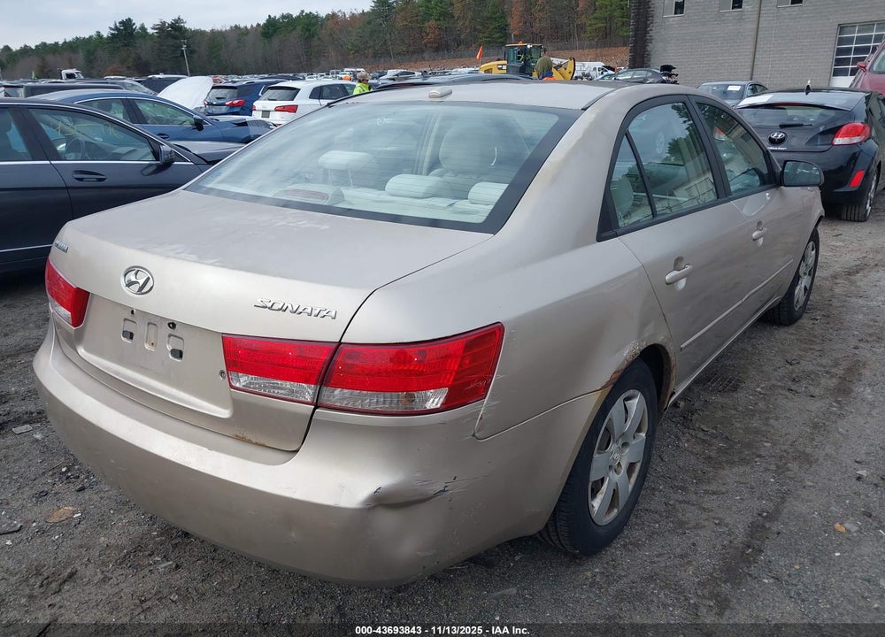 2008 HYUNDAI SONATA GLS VIN: 5NPET46C18H304474