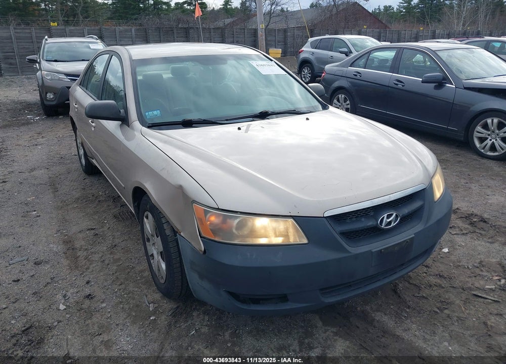 2008 HYUNDAI SONATA GLS VIN: 5NPET46C18H304474