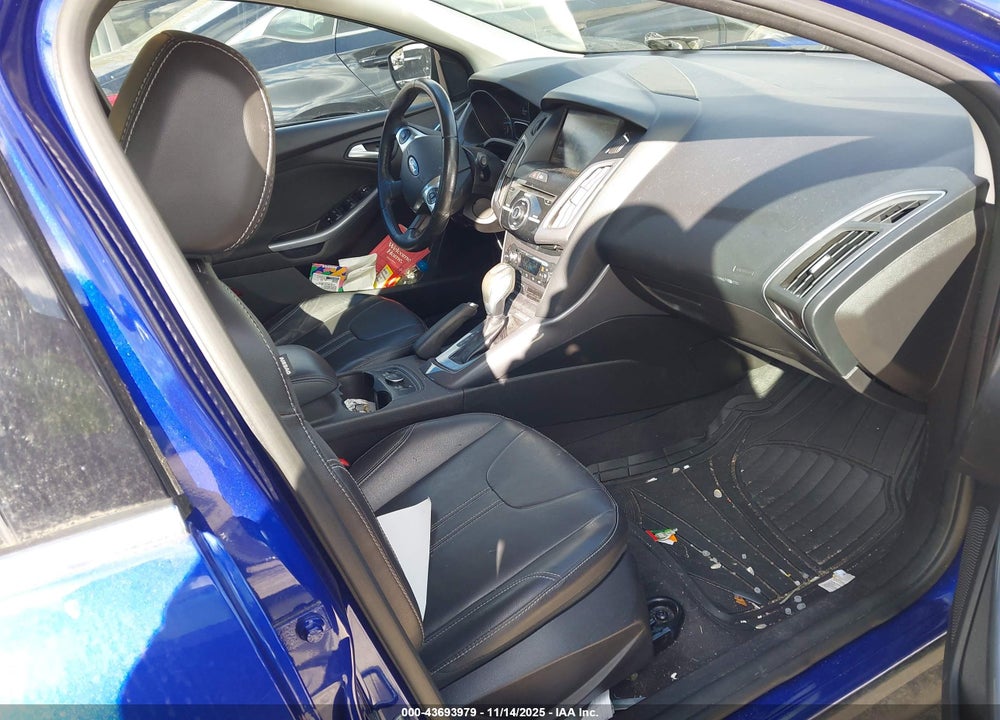 2014 FORD FOCUS TITANIUM VIN: 1FADP3N24EL422566