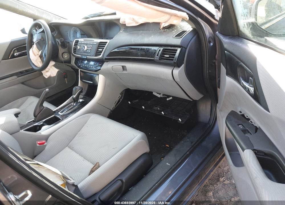 2016 HONDA ACCORD LX VIN: 1HGCR2F46GA127737