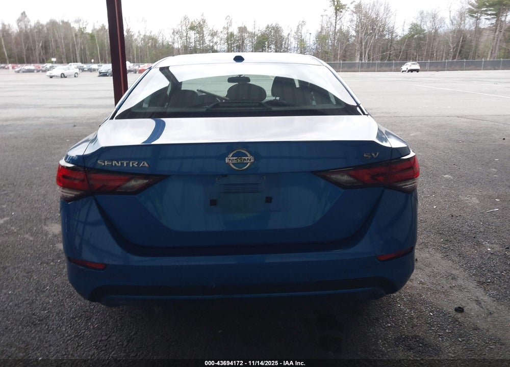 2021 NISSAN SENTRA VIN: 3N1AB8CV8MY317639