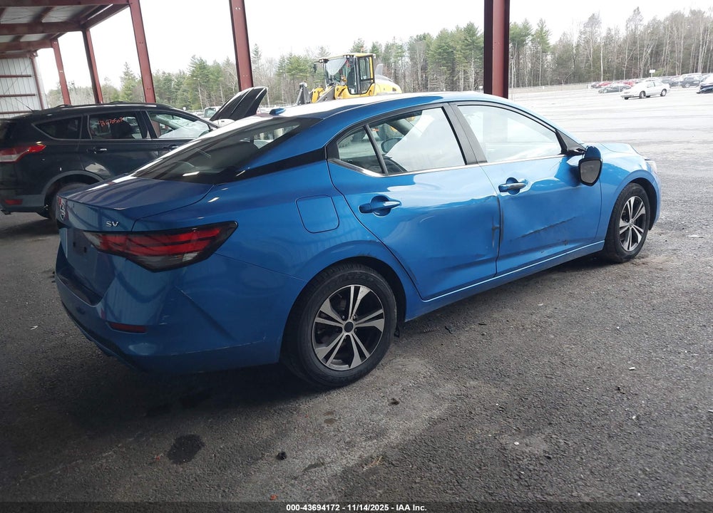 2021 NISSAN SENTRA VIN: 3N1AB8CV8MY317639