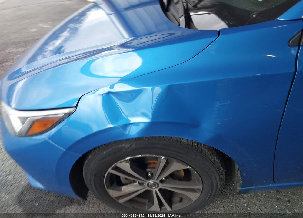 2021 NISSAN SENTRA VIN: 3N1AB8CV8MY317639