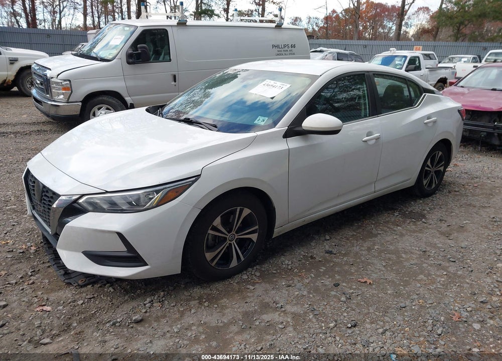2021 NISSAN SENTRA VIN: 3N1AB8CV0MY322382