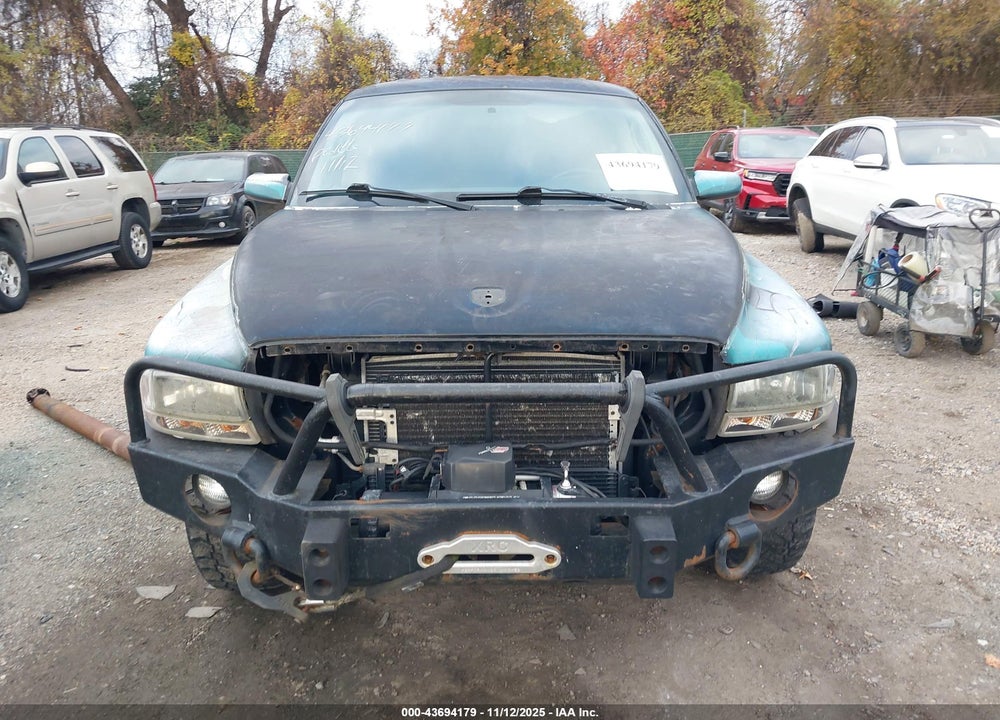 2002 DODGE DAKOTA SLT VIN: 1B7HG48N52S618315