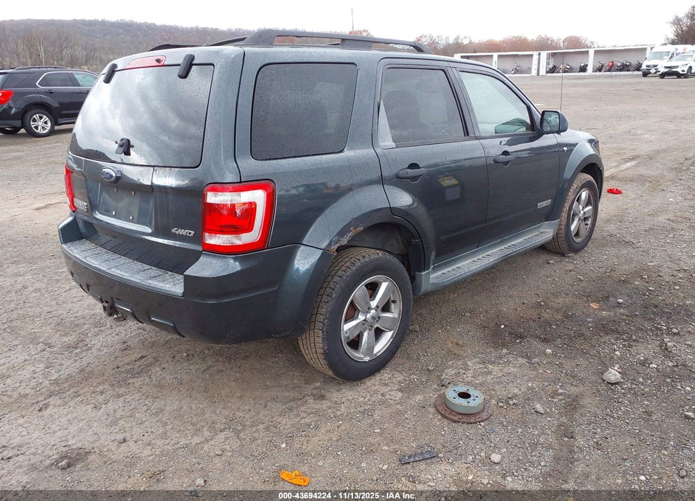 2008 FORD ESCAPE XLT VIN: 1FMCU93178KB52119