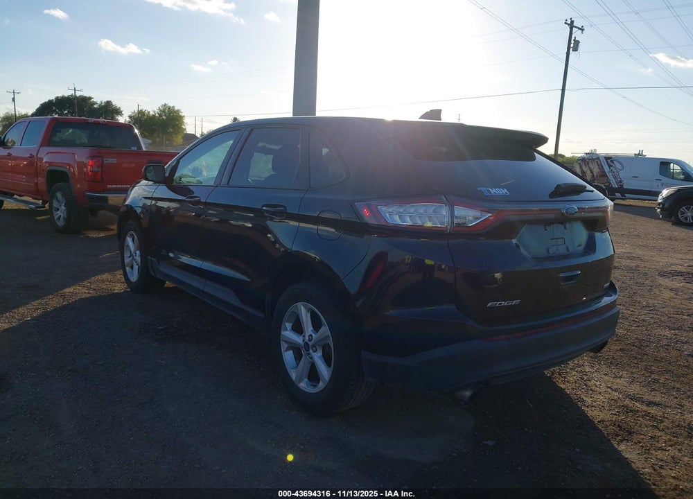 2018 FORD EDGE SE VIN: 2FMPK3G95JBC25735
