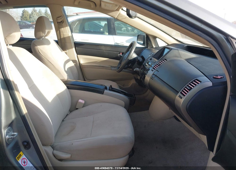 2005 TOYOTA PRIUS VIN: JTDKB20U750131662