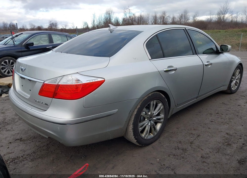 2009 HYUNDAI GENESIS 4.6 VIN: KMHGC46F89U062840